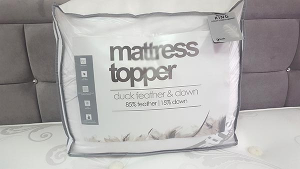 Incredibly comfortable Feather Matress Topper